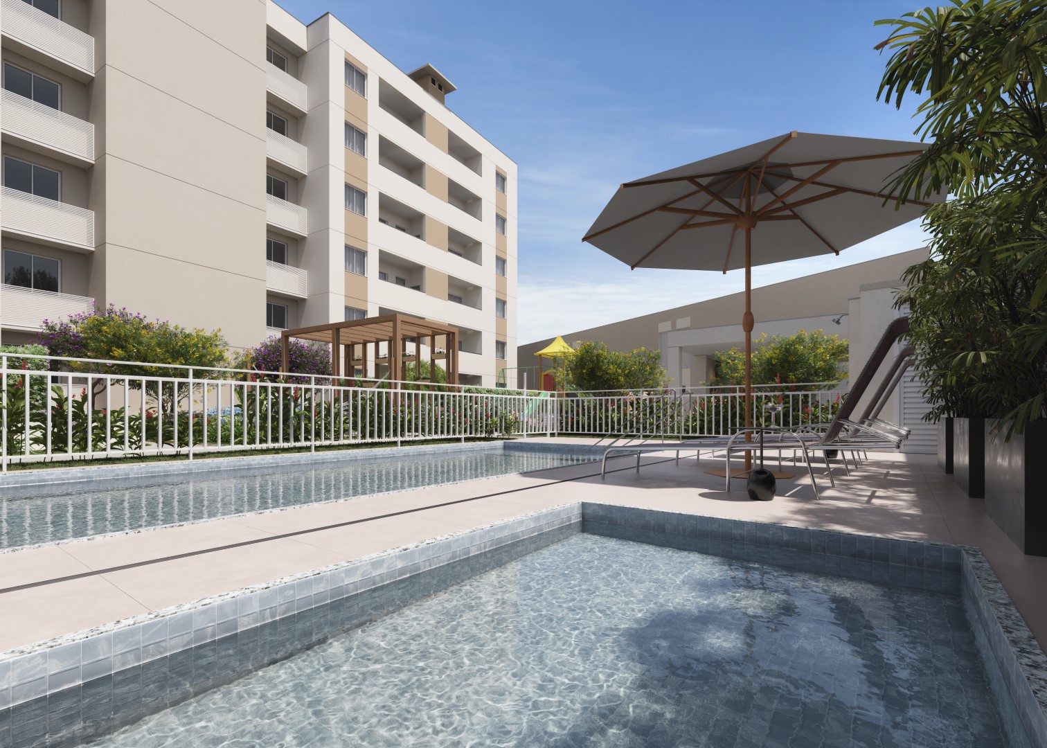 Piscina-Polinesia-Urban-Club-Rogga-Joinville